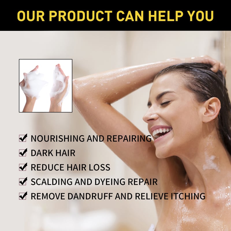 3-in-1 Hair Dye Shampoo
