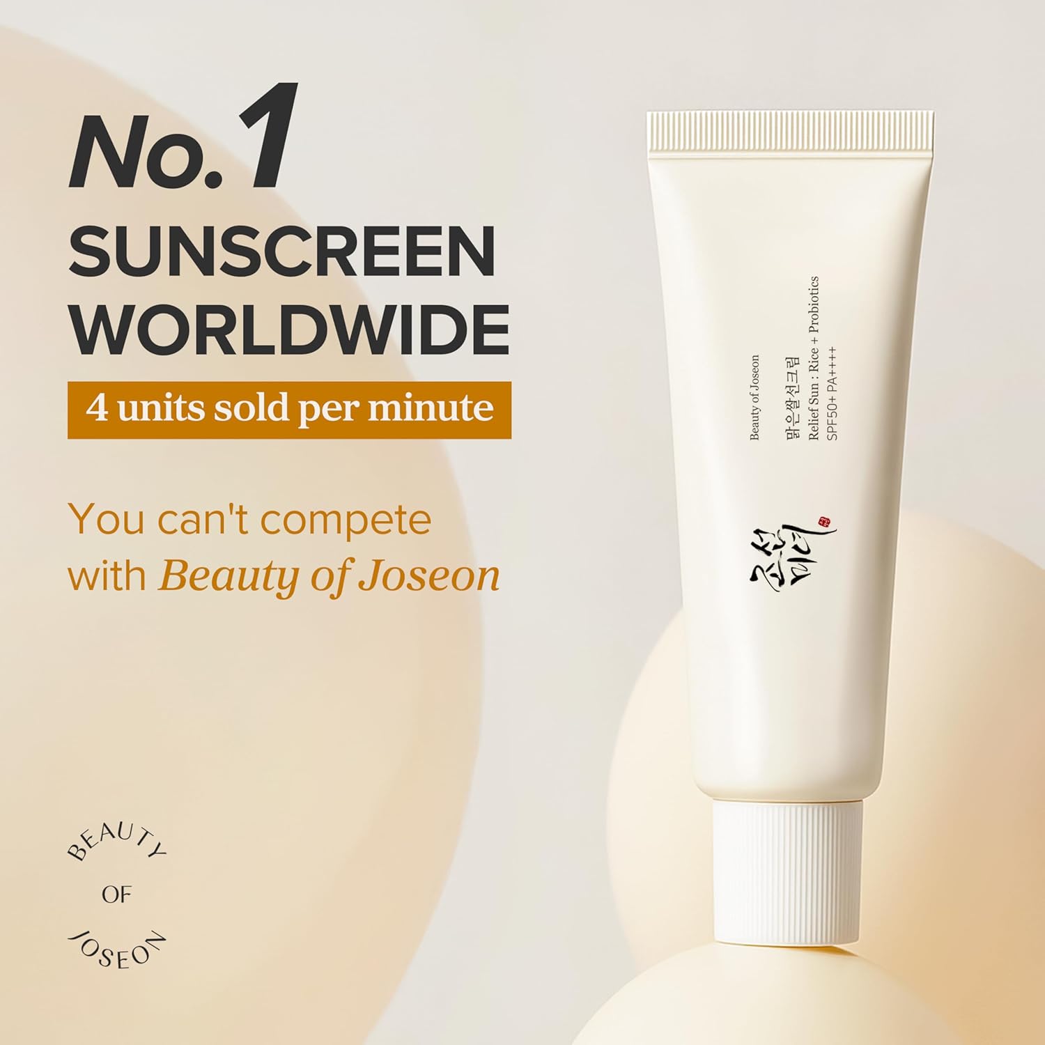 Beauty of Joseon Relief Sun Rice + Probiotics Sunscreen